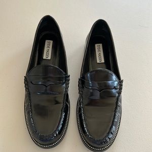 Steve madden loafer 8.5 black patent